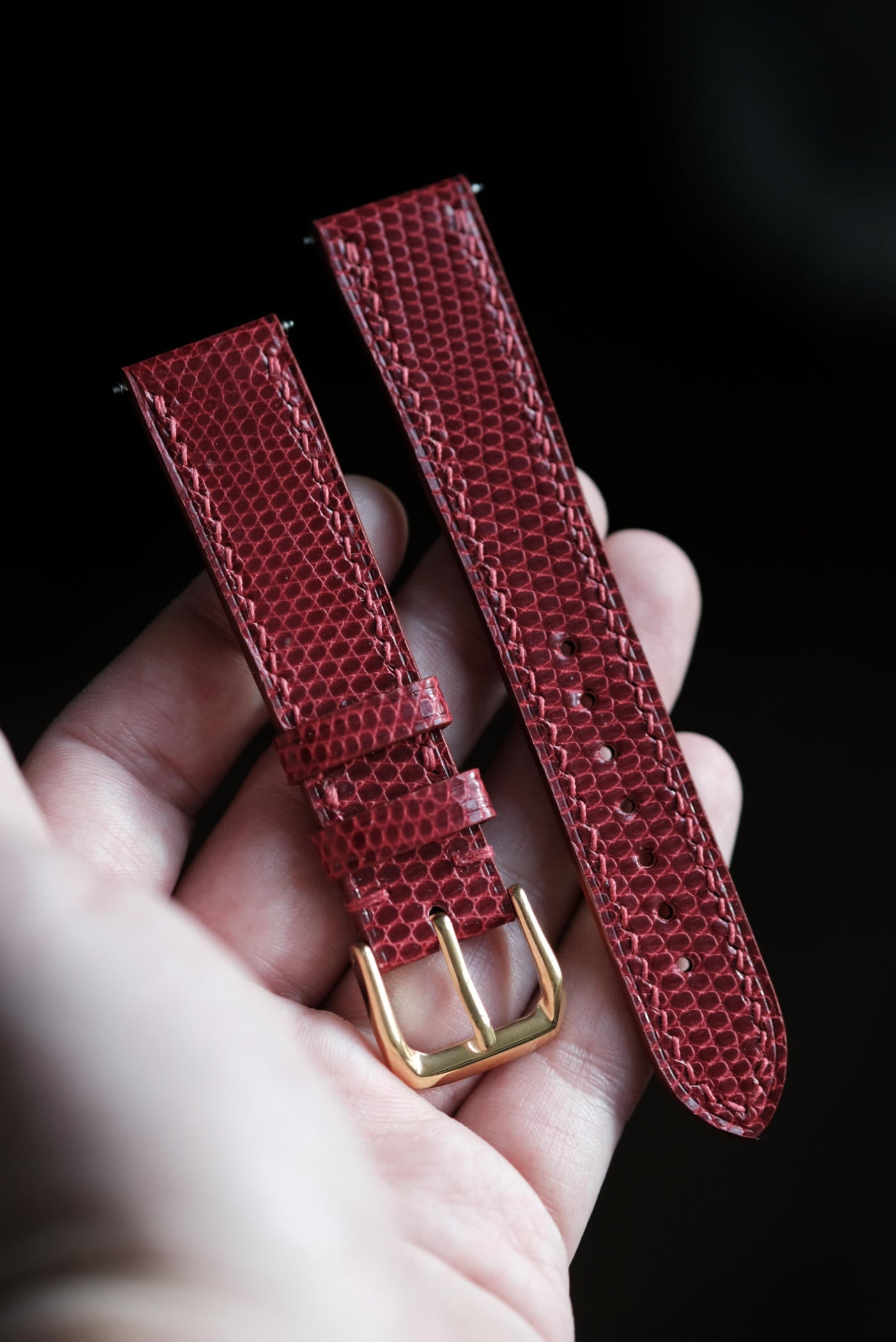 Custom Lizard Watch Strap
