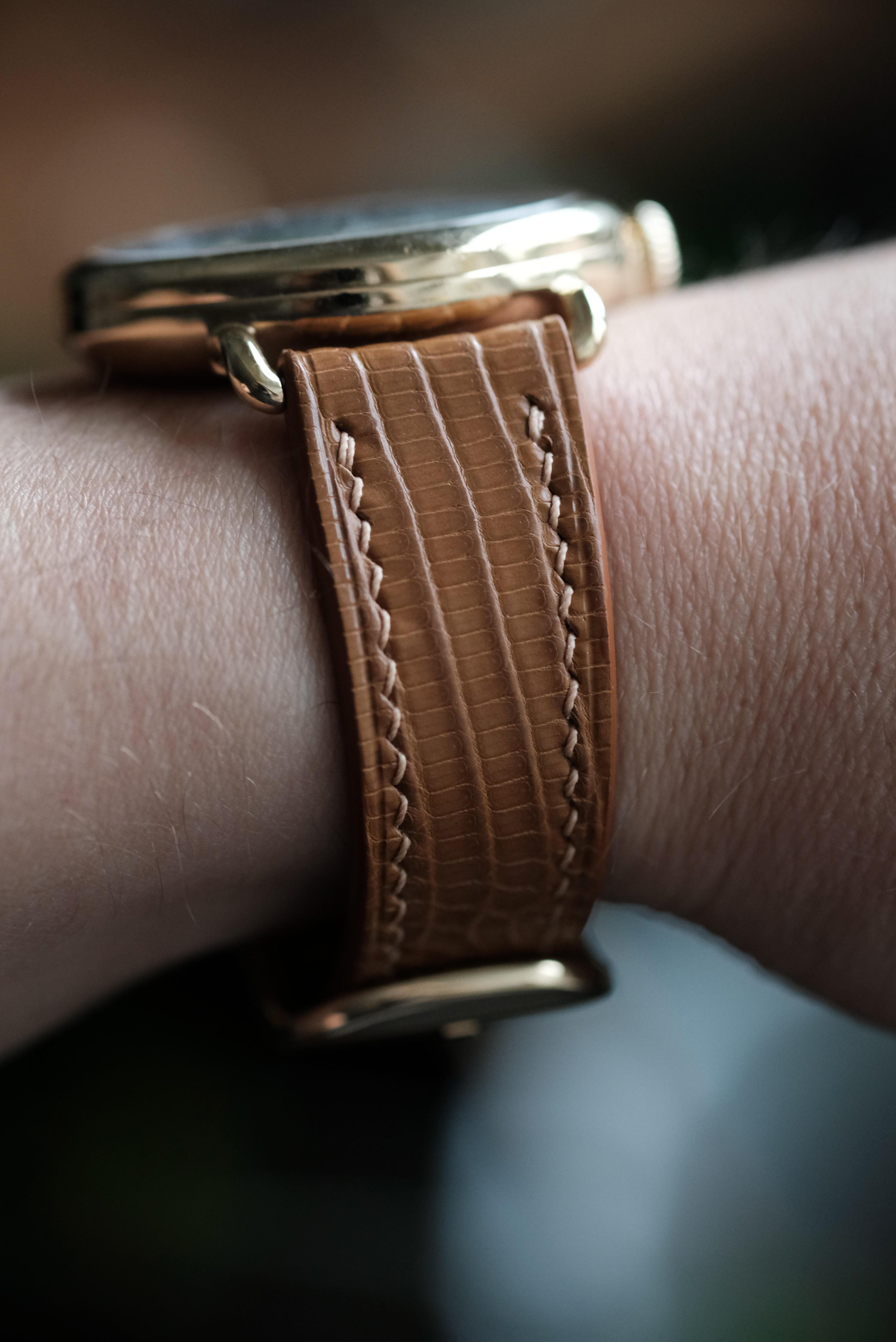 Custom Lizard Watch Strap
