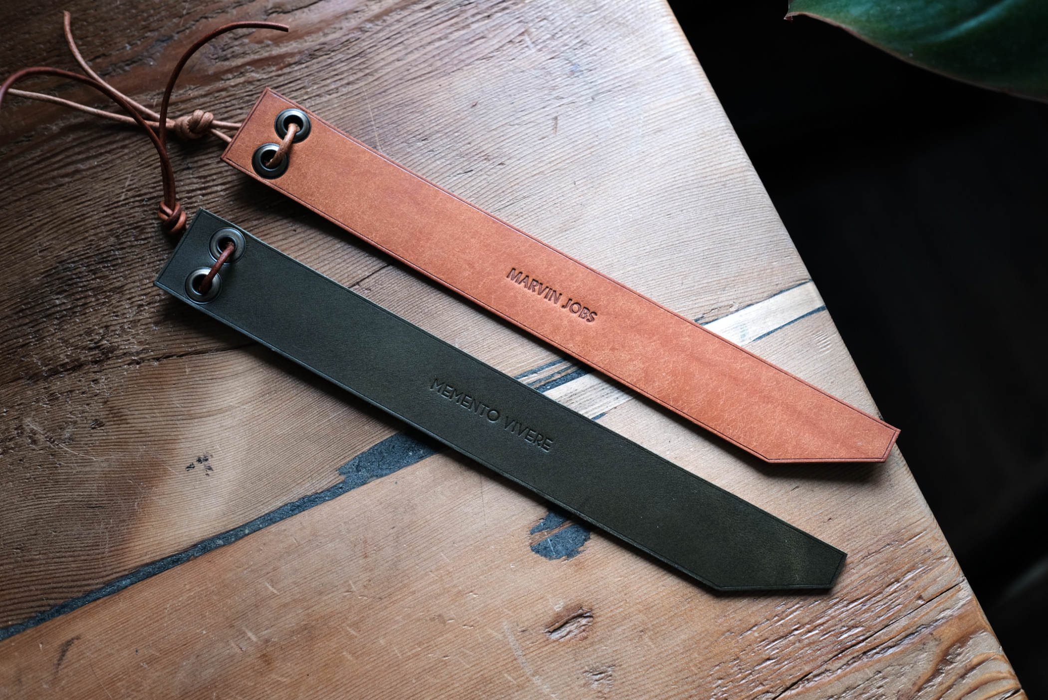 Leather Bookmark - Cavalier Goods Co.