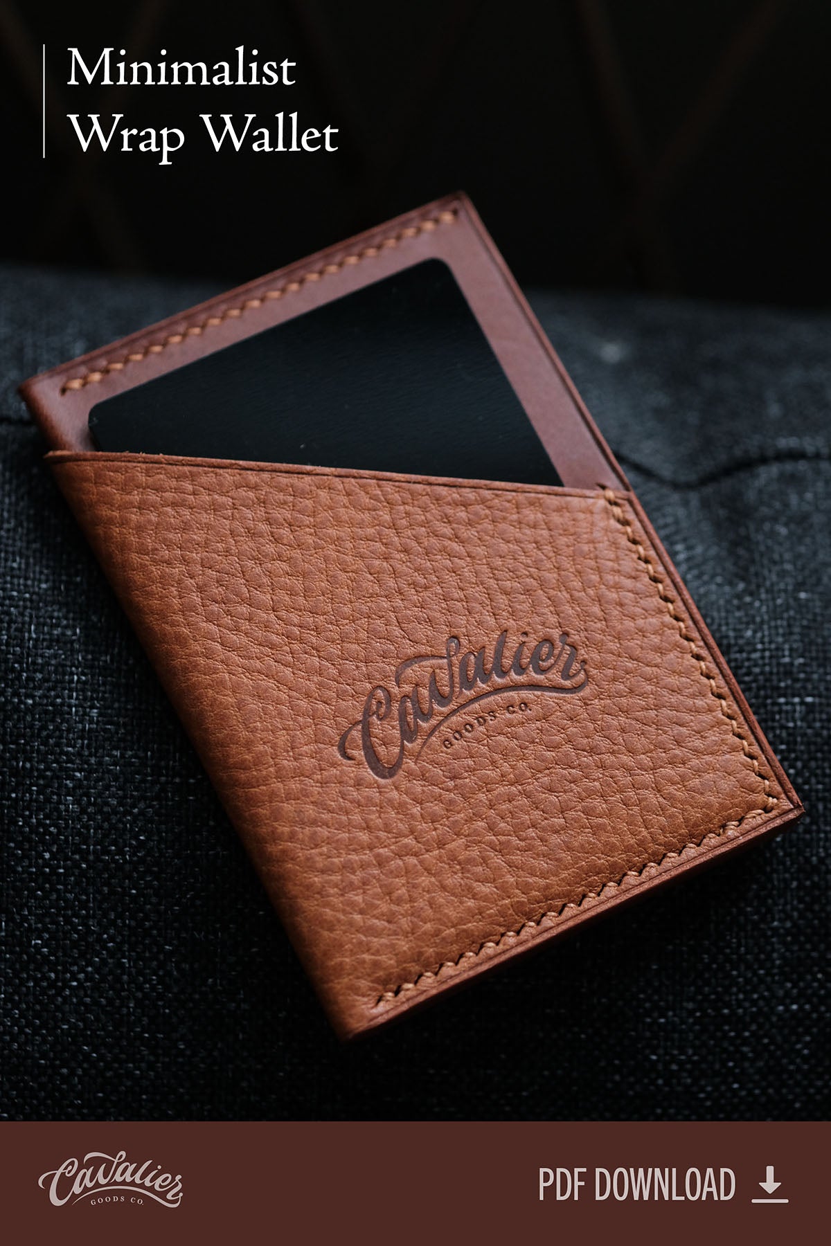 Wrap Wallet (Downloadable PDF) - Cavalier Goods Co.