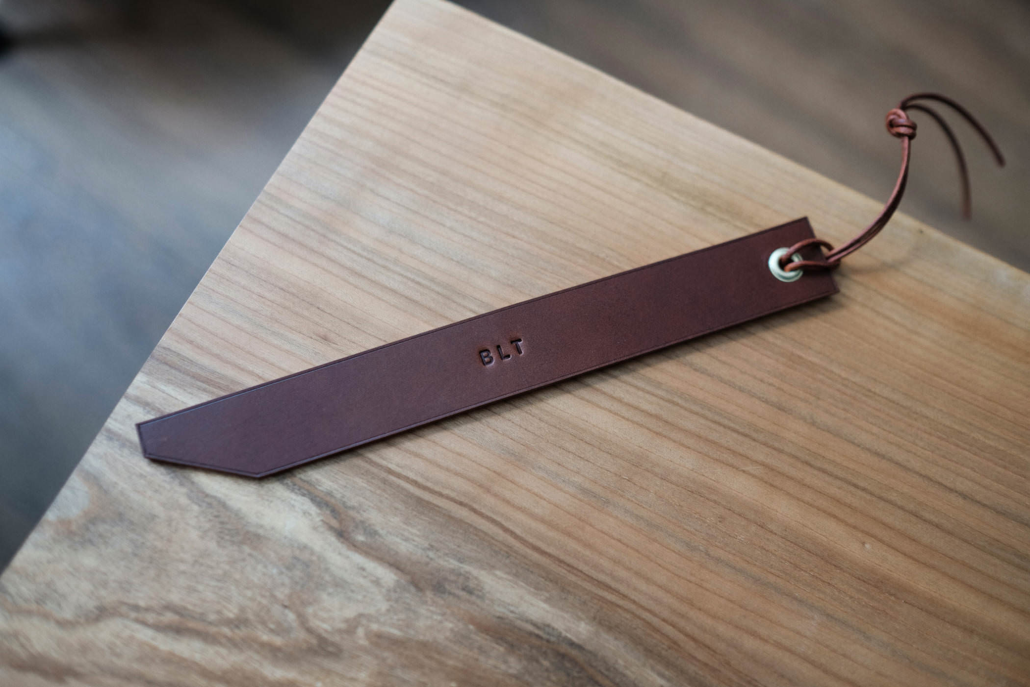 Leather Bookmark - Cavalier Goods Co.