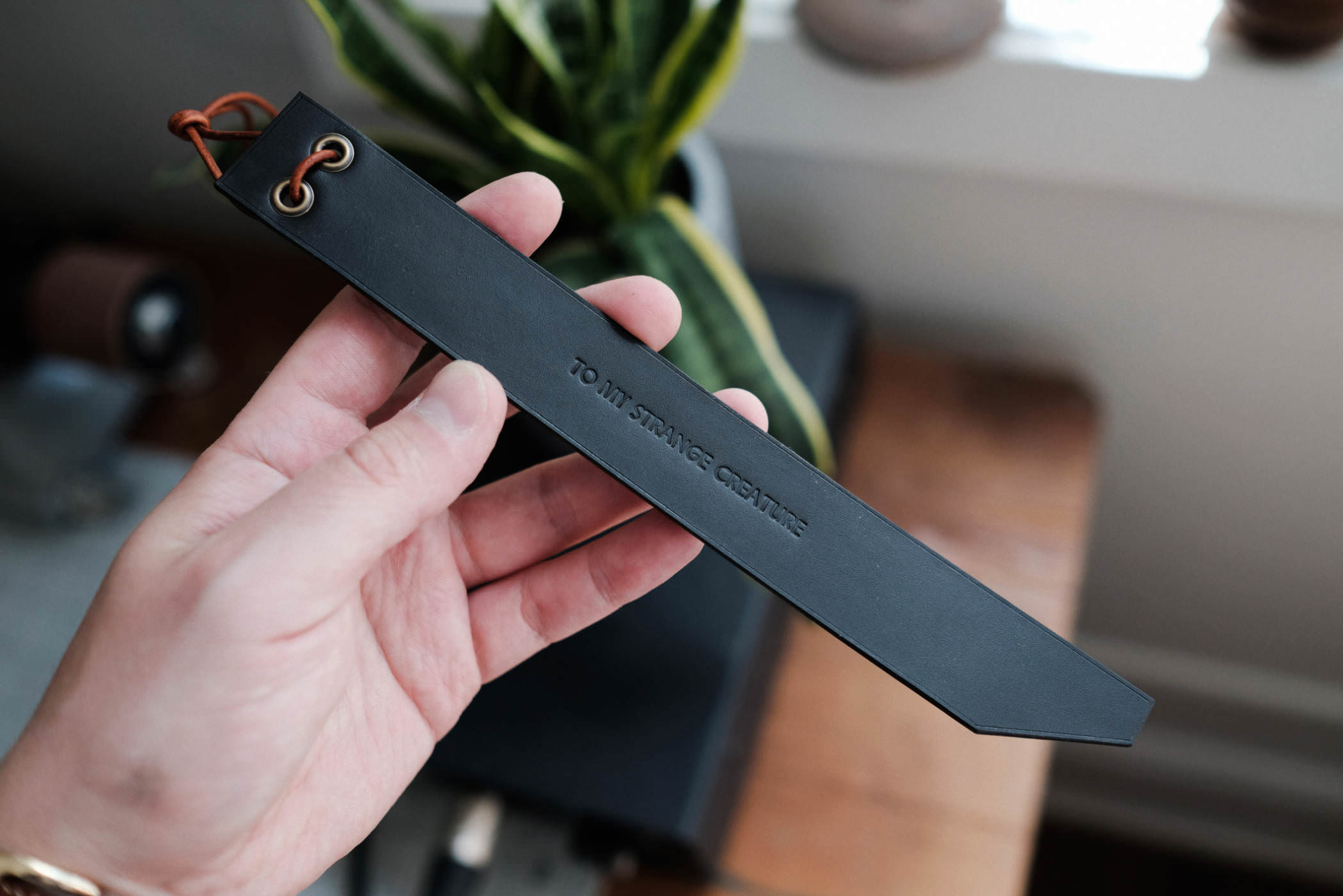 Leather Bookmark - Cavalier Goods Co.